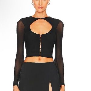 Katherine Hook & Eye Top